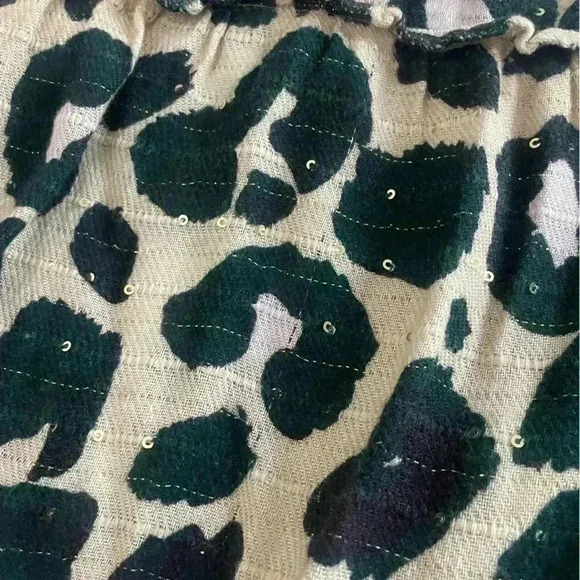 Anthropologie PQ Solan Maxi Swim Dress in Beige/Green Size XS/Small - Picture 14 of 15